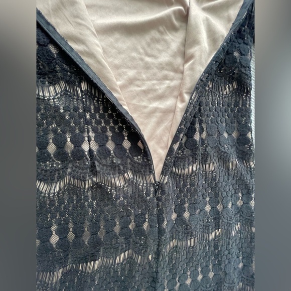 Jessica Howard Black Cocktail Sheath Dress 3/4 Sleeve - Picture 7 of 16